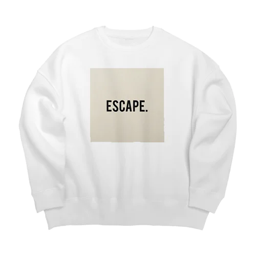 ESCAPE. Big Crew Neck Sweatshirt