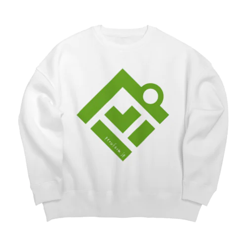 秘露農園_公式グッズ Big Crew Neck Sweatshirt