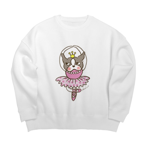 ゴルゴ♡バレリーナ Big Crew Neck Sweatshirt