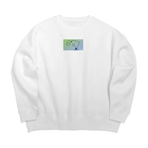 fisherman Big Crew Neck Sweatshirt