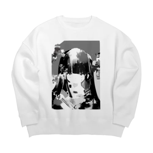 くろちゃん Big Crew Neck Sweatshirt