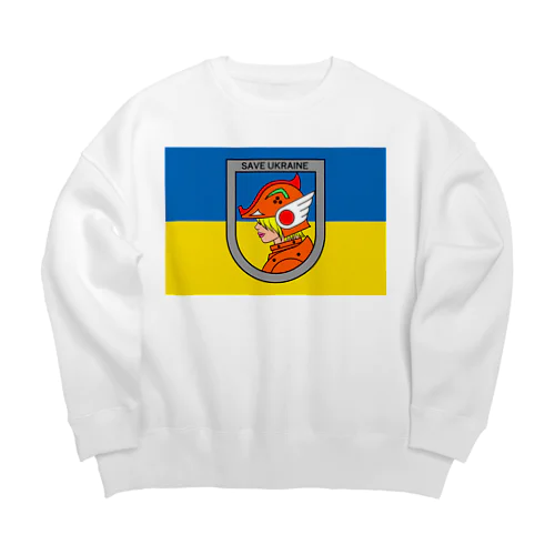 SAVE UKRAINE セーブ　ウクライナ3.1.3 Big Crew Neck Sweatshirt