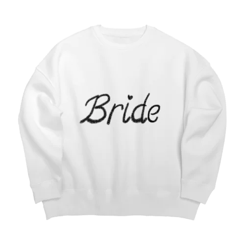 結婚報告　Bride(妻、嫁) Big Crew Neck Sweatshirt