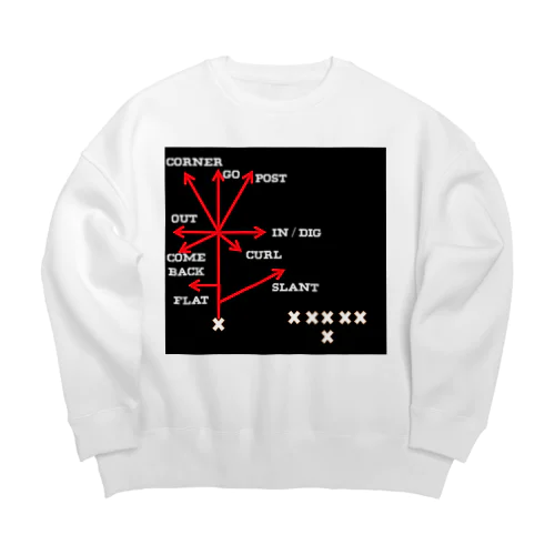 Route Tree Big Crew Neck Sweatshirt