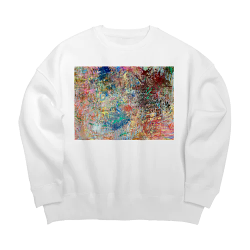 だいじょうぶだよ Big Crew Neck Sweatshirt