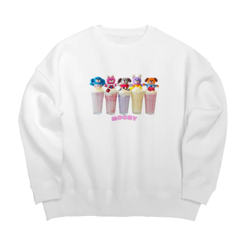 ミルクシェイクになりたいの！ Big Crew Neck Sweatshirt