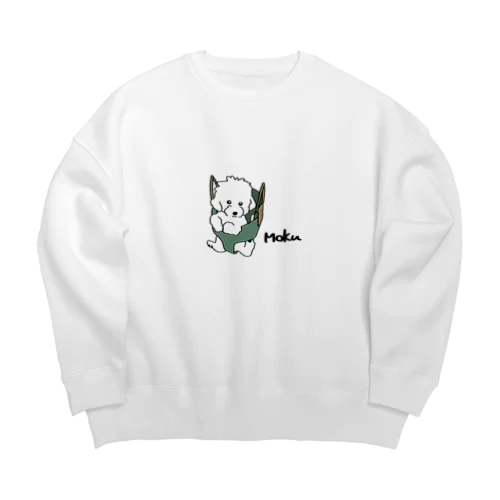 もくくん Big Crew Neck Sweatshirt