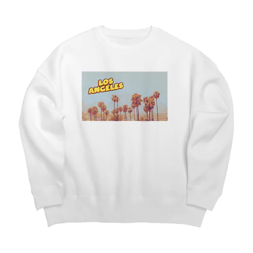 LOS ANGELES Big Crew Neck Sweatshirt