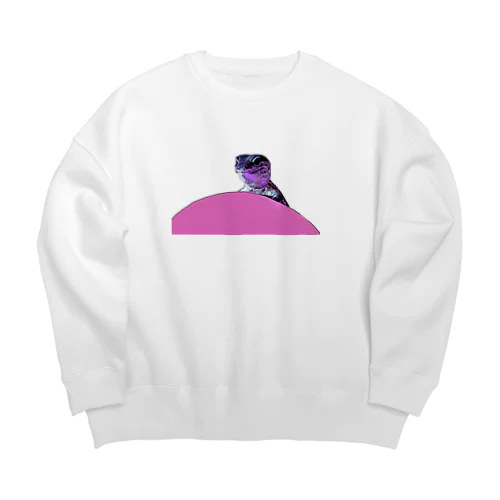 omiso. Big Crew Neck Sweatshirt