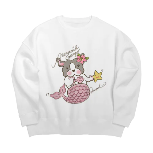 ゴルゴ♡マーメイド♡ Big Crew Neck Sweatshirt