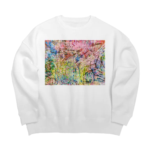 かくれんぼ Big Crew Neck Sweatshirt