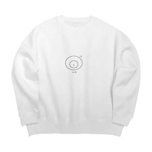 高校数学 Big Crew Neck Sweatshirt