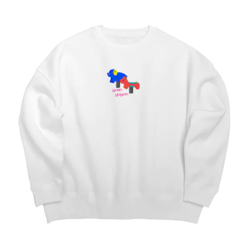 ゆあーんゆよーん Big Crew Neck Sweatshirt