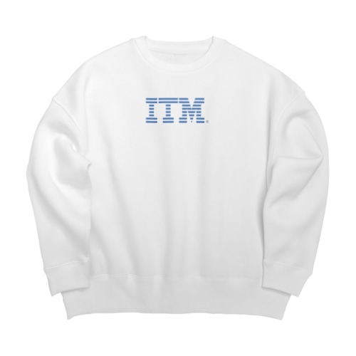 ITMのインテリジェンスなロゴ Big Crew Neck Sweatshirt