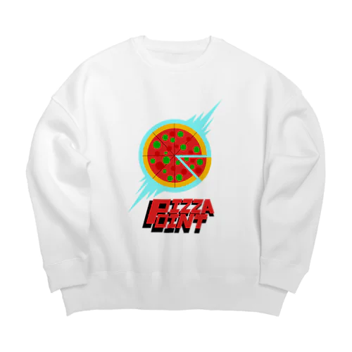 Pizza Point Big Crew Neck Sweatshirt