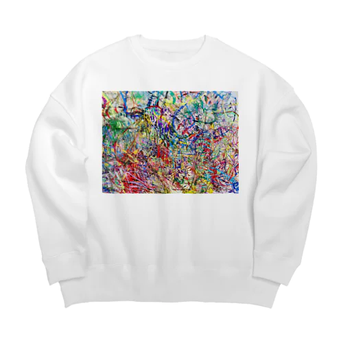 きせきへのとびら3 Big Crew Neck Sweatshirt