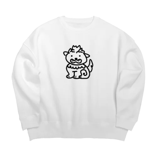 阿　モピさん Big Crew Neck Sweatshirt