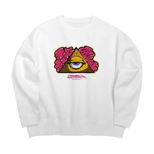 ゆるみなてぃ Big Crew Neck Sweatshirt