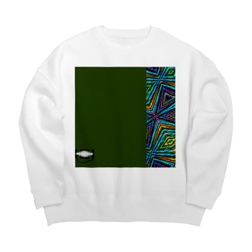 ビッグシルエットスウェット(KAZUデザイン) Big Crew Neck Sweatshirt