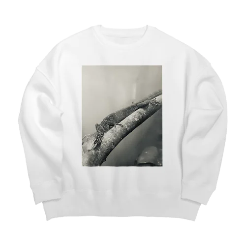 コバルトツリーモニター3 Big Crew Neck Sweatshirt