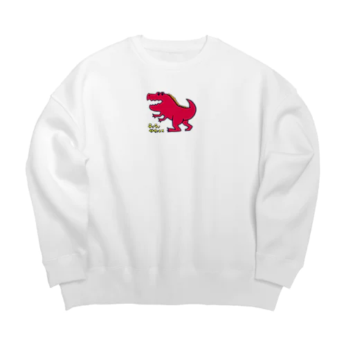 ゆるてぃらの Big Crew Neck Sweatshirt