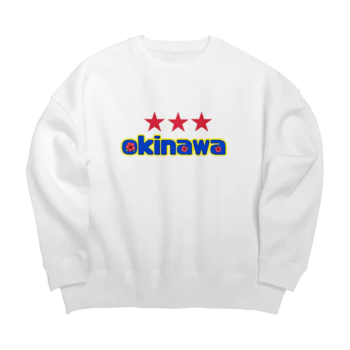 okinawa大好き Big Crew Neck Sweatshirt