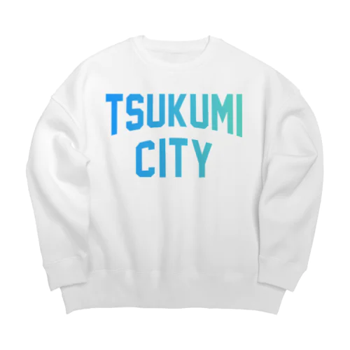 津久見市 TSUKUMI CITY Big Crew Neck Sweatshirt