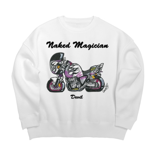 FIRE CB Big Crew Neck Sweatshirt