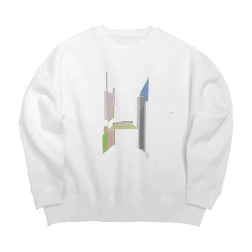 ロゴT “H” Big Crew Neck Sweatshirt