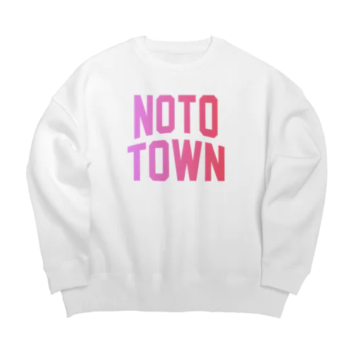 能登町 NOTO TOWN Big Crew Neck Sweatshirt