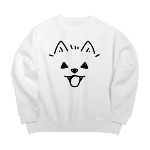 近すぎるポメラニアン03　ハロウィン Big Crew Neck Sweatshirt