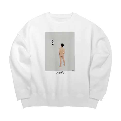 『アイデア』 Big Crew Neck Sweatshirt