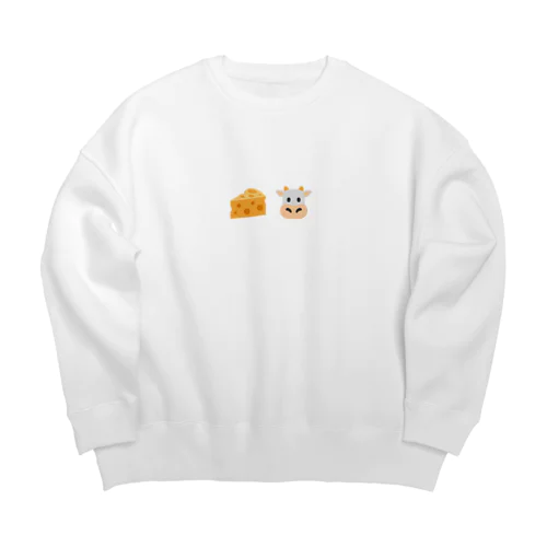 チー牛 Big Crew Neck Sweatshirt