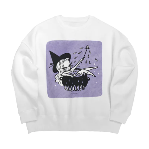 Black Cauldron Big Crew Neck Sweatshirt