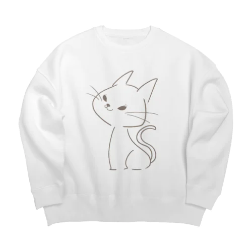 neko Big Crew Neck Sweatshirt