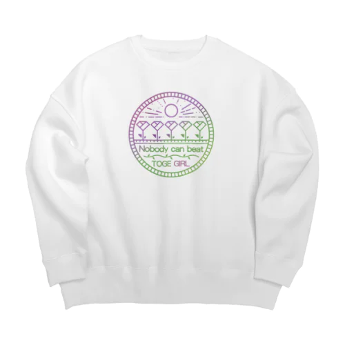 庭師のエムブレム Big Crew Neck Sweatshirt