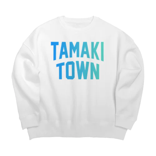 玉城町 TAMAKI TOWN Big Crew Neck Sweatshirt