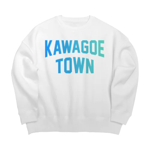 川越町 KAWAGOE TOWN Big Crew Neck Sweatshirt