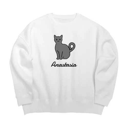 Anastasia Big Crew Neck Sweatshirt