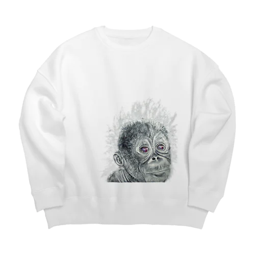 Orangutan Big Crew Neck Sweatshirt