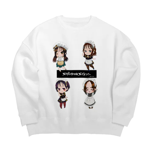 メイデンガールズ　かぉりん・ぁひる・ユリ・みかげ Big Crew Neck Sweatshirt