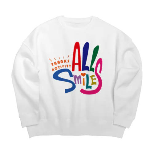 ALL Smiles Big Crew Neck Sweatshirt