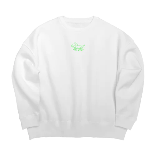 プロトケラトプス Big Crew Neck Sweatshirt