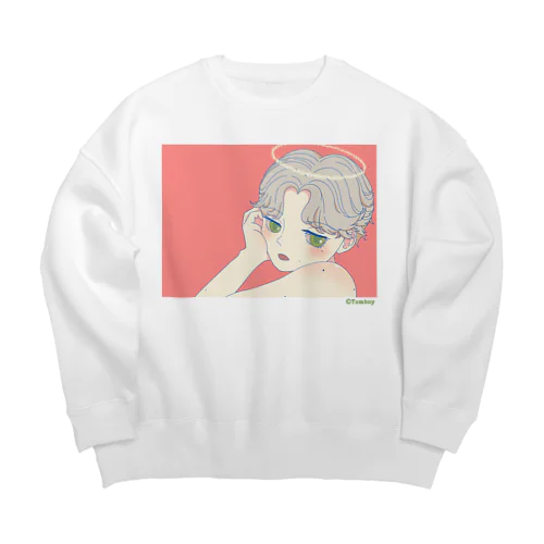 TOMBOY-天使I- Big Crew Neck Sweatshirt