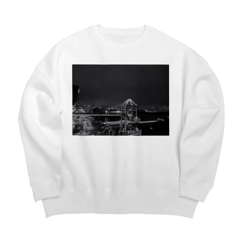 dark night  Big Crew Neck Sweatshirt