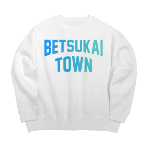 別海町 BETSUKAI TOWN Big Crew Neck Sweatshirt