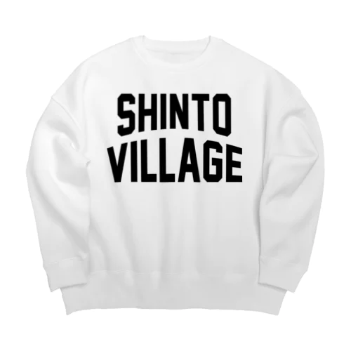 榛東村 SHINTO VILLAGE Big Crew Neck Sweatshirt