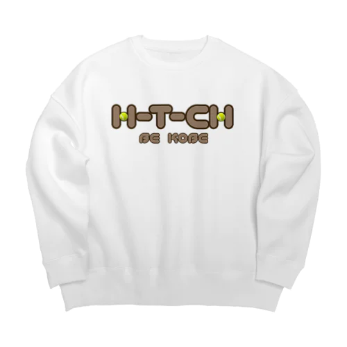 H-T-CH BE KOBE version Big Crew Neck Sweatshirt