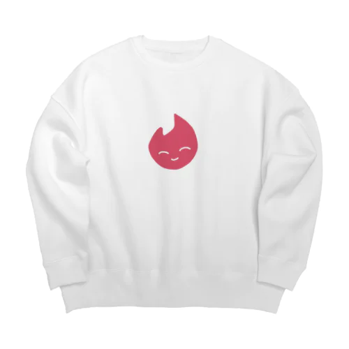 ピンクちゃん Big Crew Neck Sweatshirt