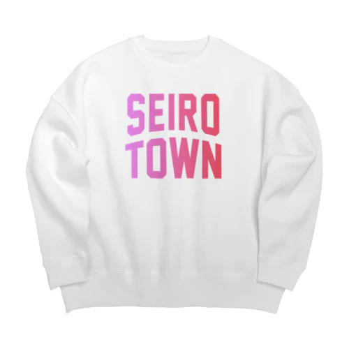 聖籠町 SEIRO TOWN Big Crew Neck Sweatshirt